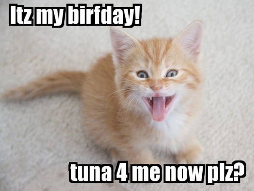 Watson Wednesday: They Say It's Your Birthday